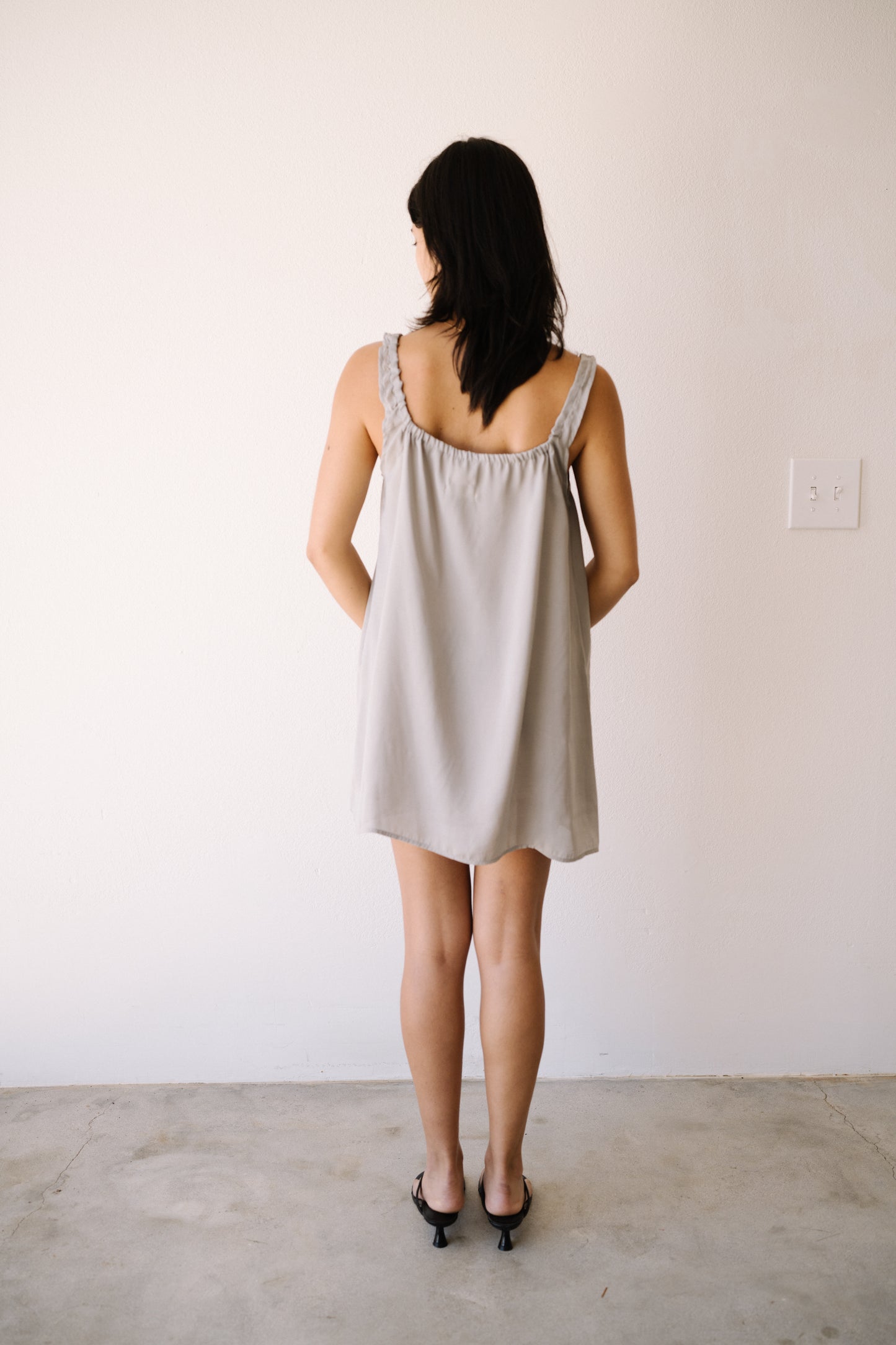 Deia Dress | Silver