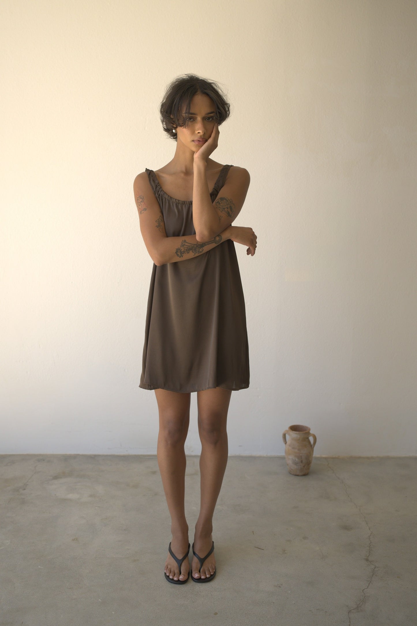 Deia Dress | Espresso