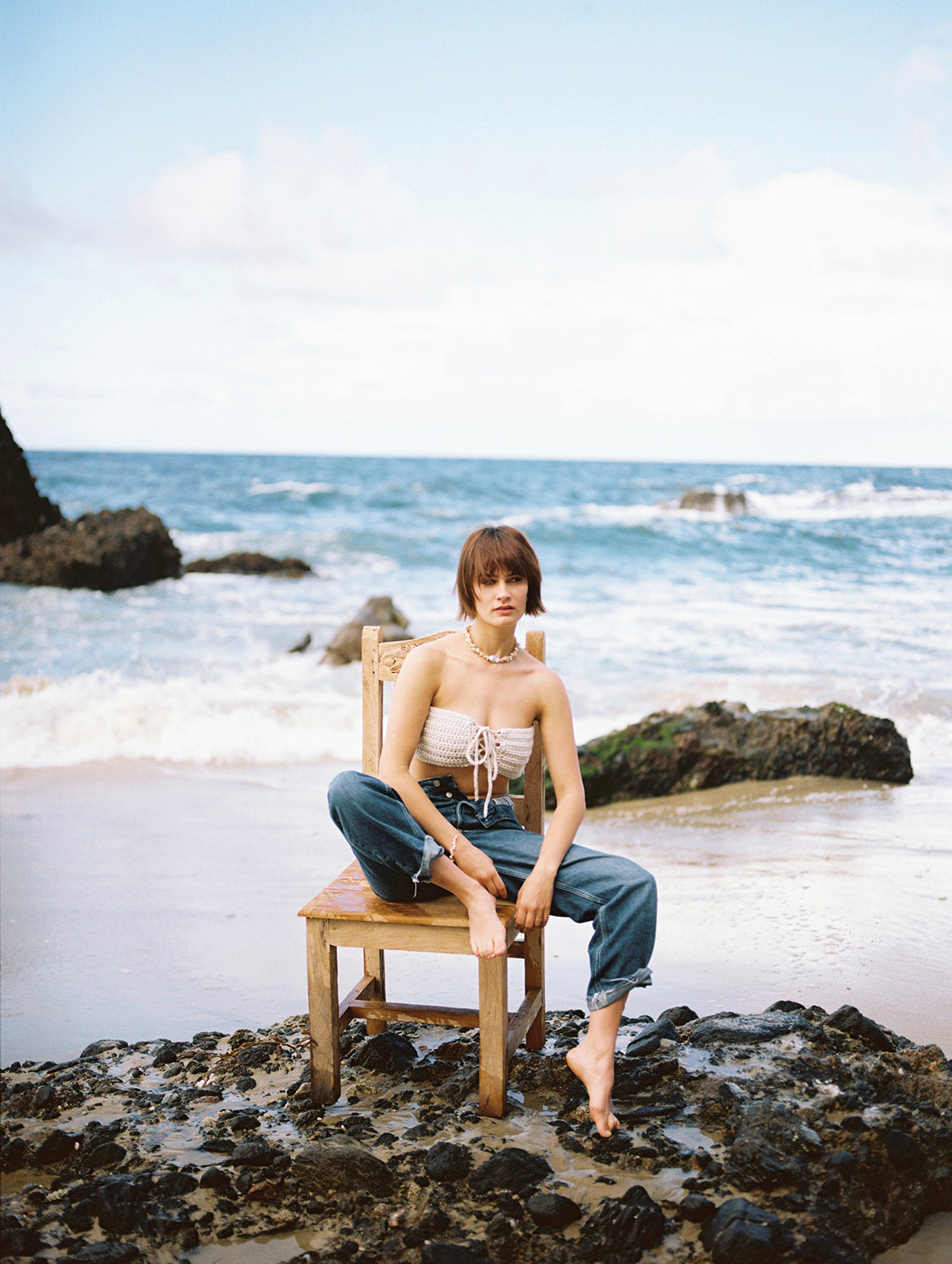 Sicily Top | White Marble