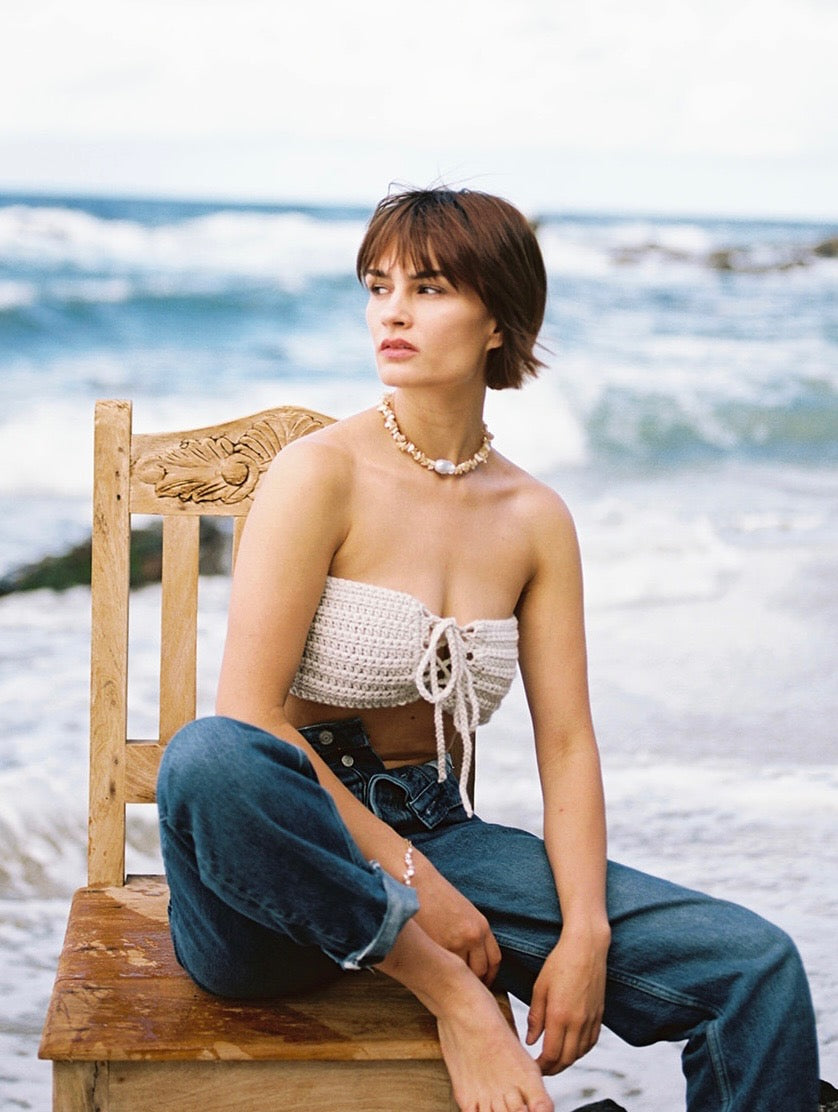 Sicily Top | White Marble