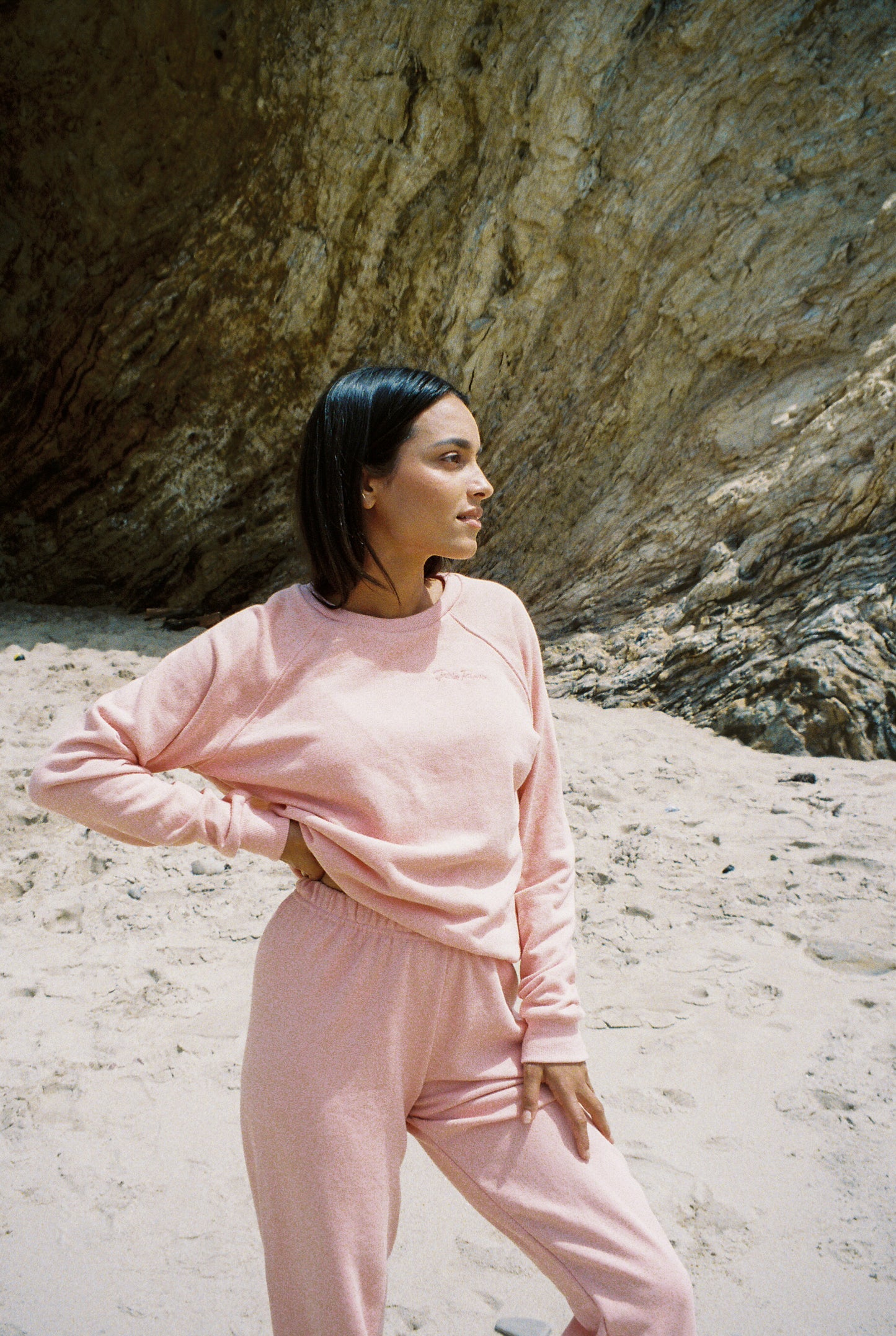 Oversized Jogger | Peach Sorbet