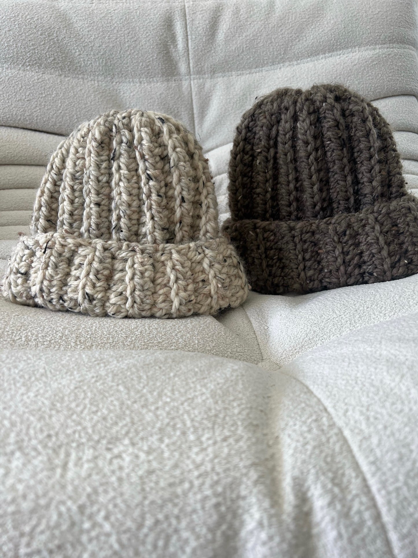 Vintage Beanie | Newspaper