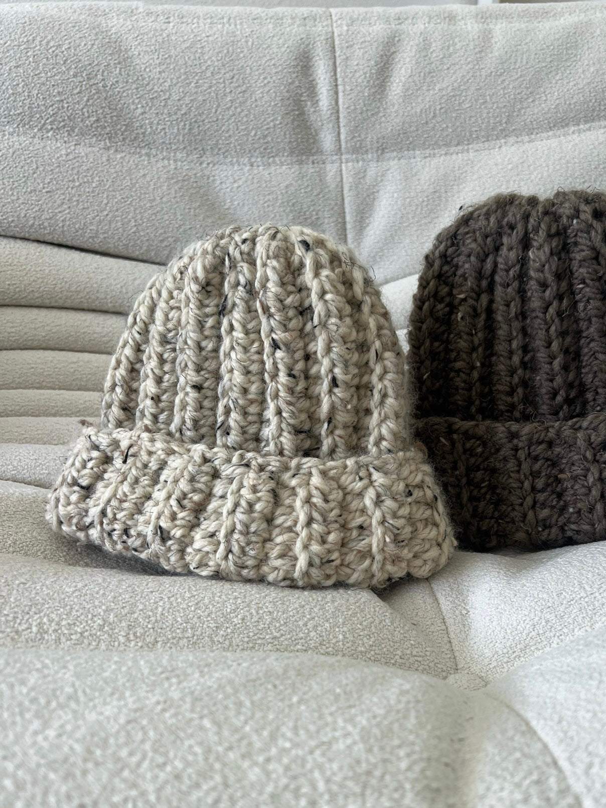 Vintage Beanie | Newspaper