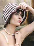 Awning Stripe Hat | Potter's Clay