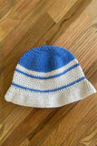 Biarritz Hat | Blue Stripe