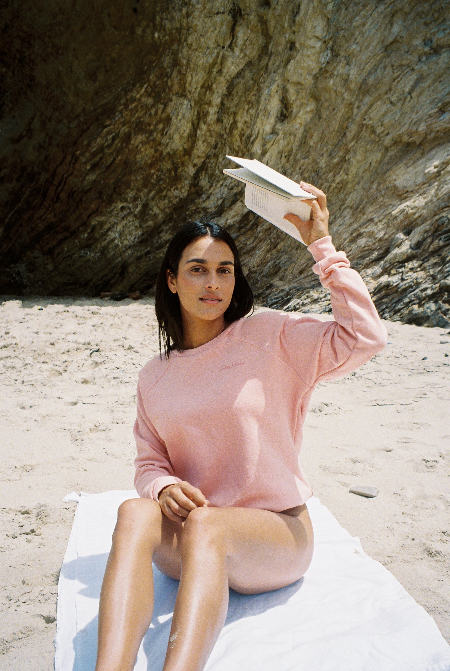 Bella Crewneck | Peach Sorbet