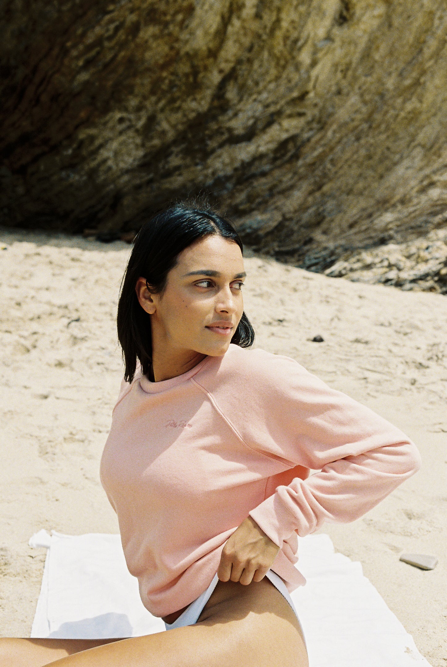 Bella Crewneck | Peach Sorbet