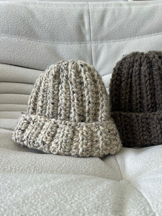 Vintage Beanie | Newspaper