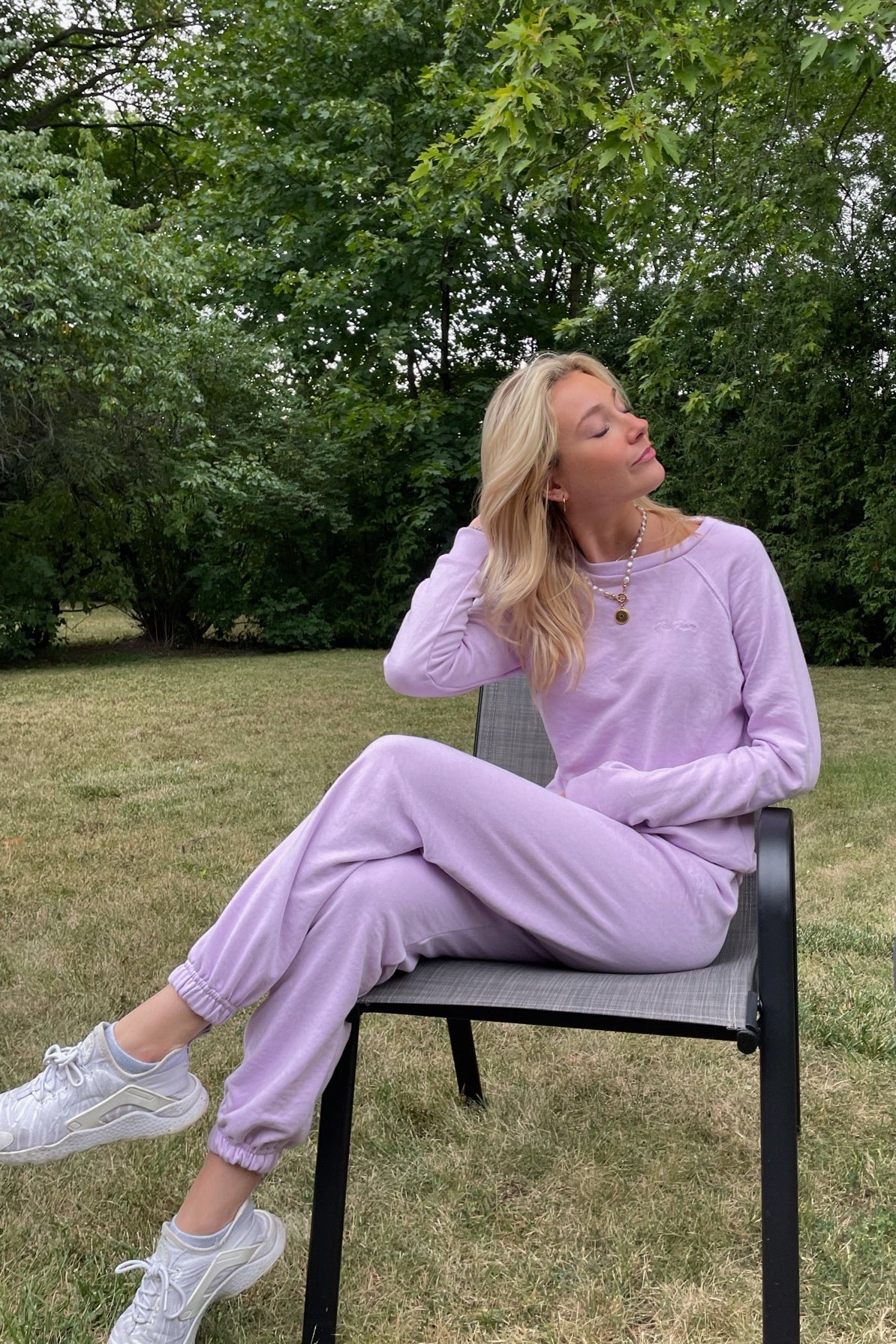 Oversized Jogger | Lilac Lady