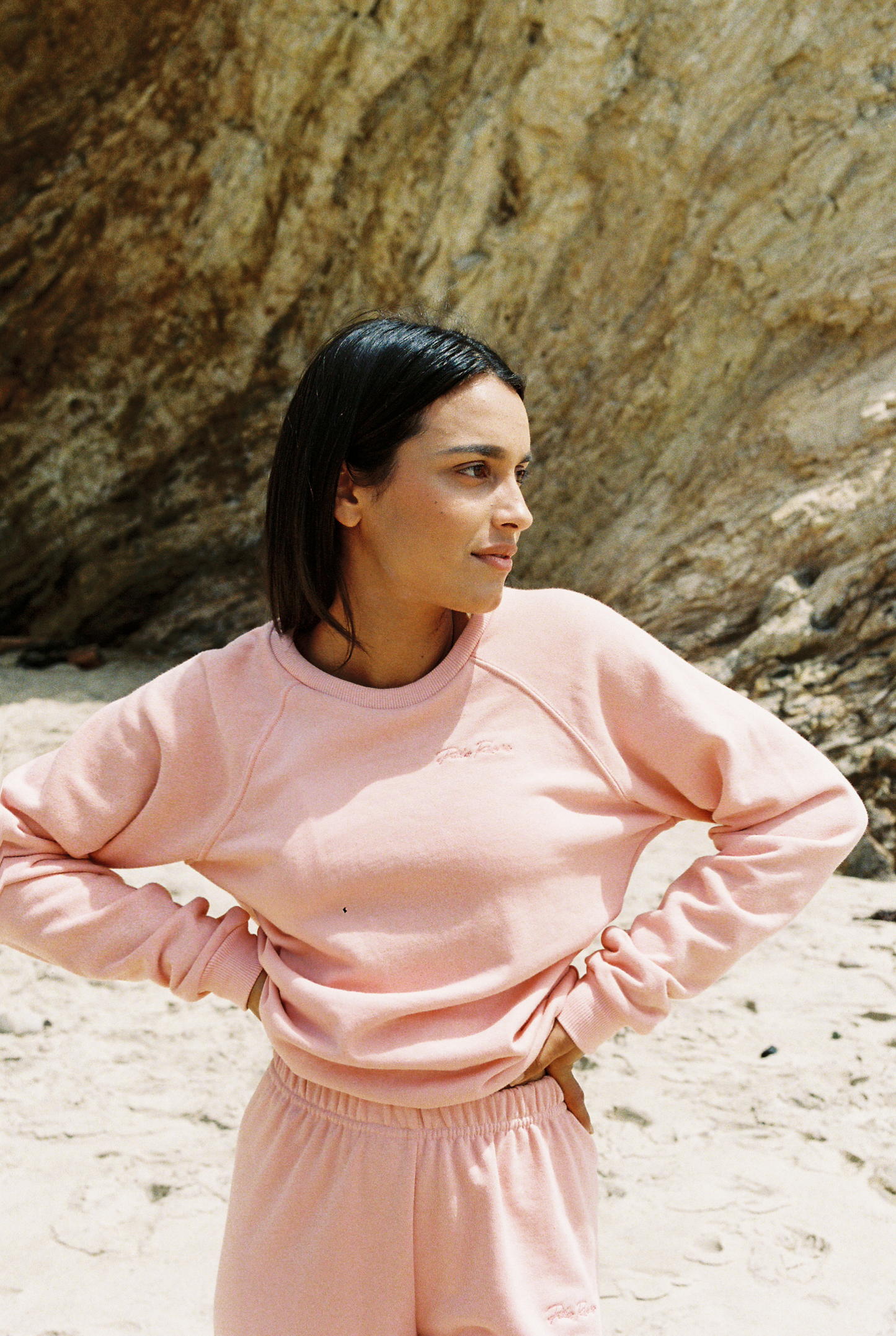 Bella Crewneck | Peach Sorbet